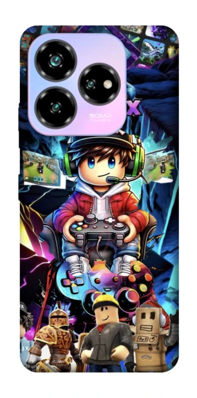 Чохол на ZTE Nubia V60 Roblox collage ver.4 фото 1 з 1