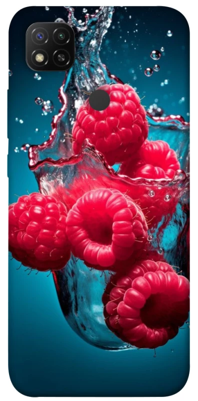 Чохол на Xiaomi Redmi 9C Малинка у воді фото 1 з 1