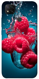 Чохол на Xiaomi Redmi 9C Малинка у воді фото 1 з 1