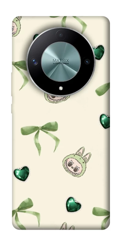 Чохол на Huawei Magic6 Lite Labubu Green Heart фото 1 з 1