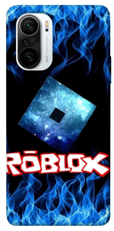 Чохол на Xiaomi Redmi K40 / K40 Pro / K40 Pro+ / Poco F3 Roblox Galaxy Flame Logo фото 1 з 1