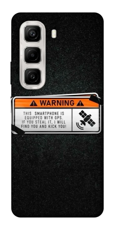 Чехол на Infinix Hot 50 4G Warning фото 1 из 1