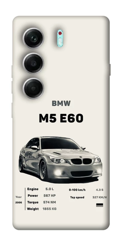 Чохол на Tecno Camon 40 Pro BMW M5 E60 фото 1 з 1