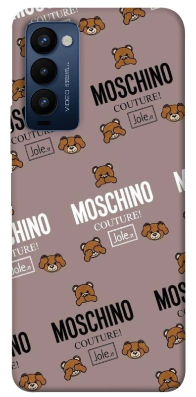 Чохол на TECNO Camon 18 Moschino фото 1 з 1