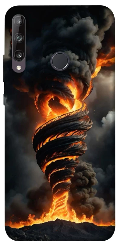 Чехол на Huawei P40 Lite E Огненный торнадо фото 1 из 1