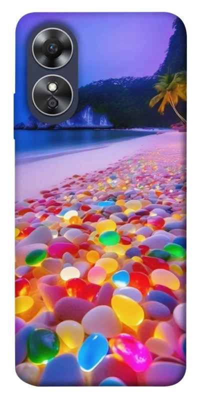 Чохол на Oppo A17 Каміння світиться на березі фото 1 з 1