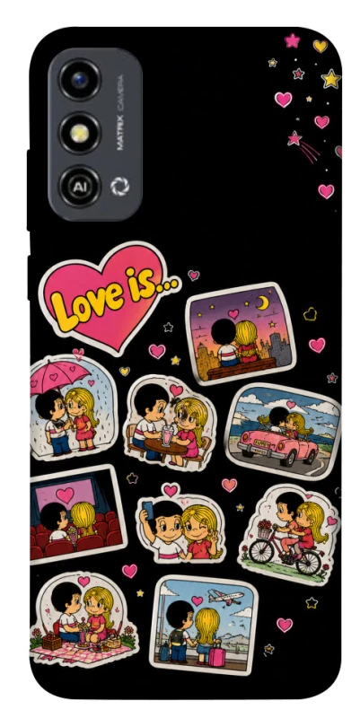 Чохол на ZTE Blade A53 Love is ver.3 фото 1 з 1