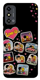 Чехол на ZTE Blade A53 Love is ver.3 фото 1 из 1