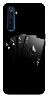 Чохол на Realme 6 Pro Black Cards фото 1 з 1