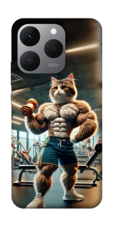 Чехол на Realme 15T Качок кот фото 1 из 1