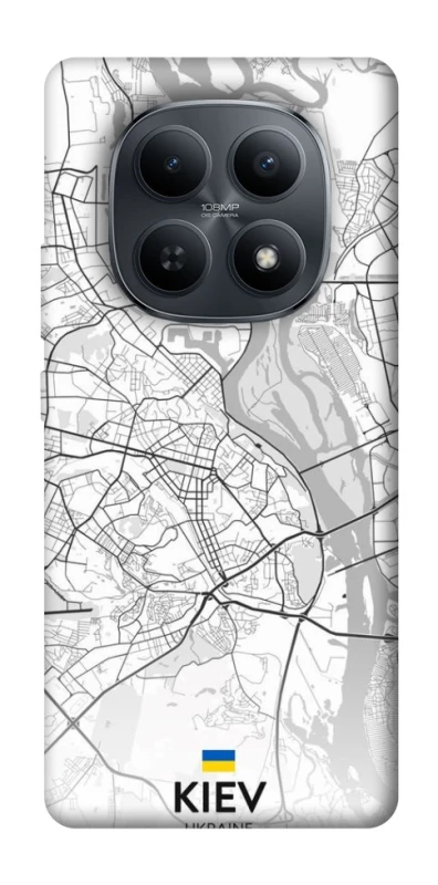 Чохол на Xiaomi Redmi Note 15 4G/5G (EU) Kiev white map фото 1 з 1