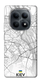 Чохол на Xiaomi Redmi Note 15 4G/5G (EU) Kiev white map фото 1 з 1