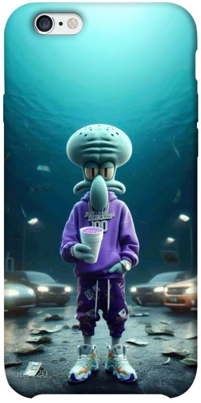 Чохол на Apple iPhone 6/6s plus (5.5") Сквідвард фото 1 з 1