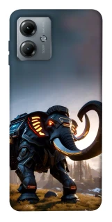 Чохол на Motorola Moto G14 Cyber ​​elephant фото 1 з 1