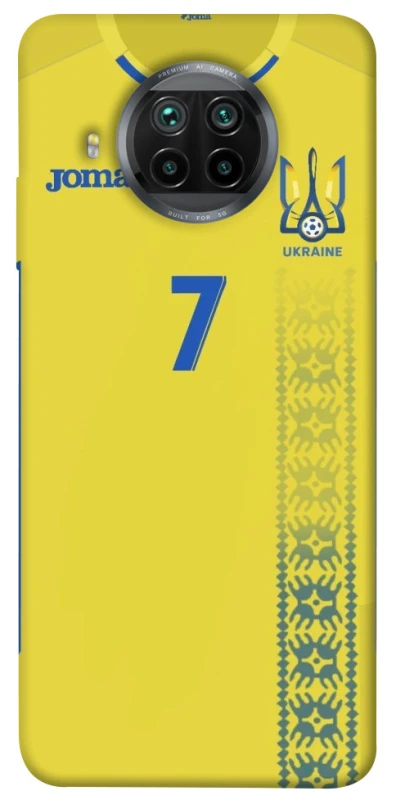 Чохол на Xiaomi Mi 10T Lite / Redmi Note 9 Pro 5G UA-Football ver.3 фото 1 з 1