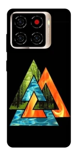 Чехол на ZTE Blade A56 Валькнут v4 фото 1 из 1