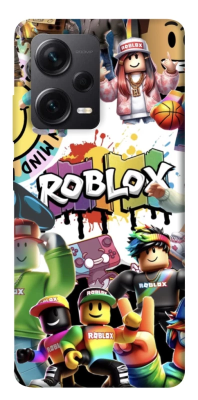 Чехол на Xiaomi Redmi Note 12 Pro+ 5G Roblox Characters Collage фото 1 из 1