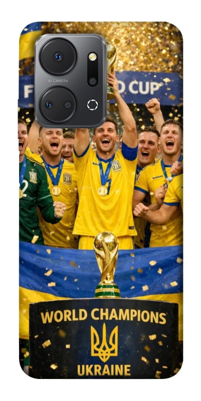 Чехол на Huawei Honor X7a UA-Football ver.5 фото 1 из 1
