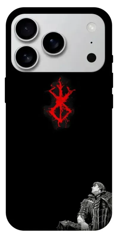 Чохол на Apple iPhone 18 Pro Max berserk black фото 1 з 1