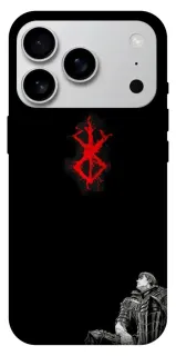 Чохол на Apple iPhone 18 Pro Max berserk black фото 1 з 1