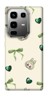 Чехол на Infinix Note 50 Pro Labubu Green Heart фото 1 из 1