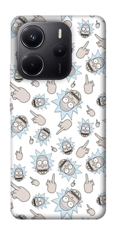 Чохол на Xiaomi Redmi Note 14 4G (Europe version) Rick and Morty style фото 1 з 1