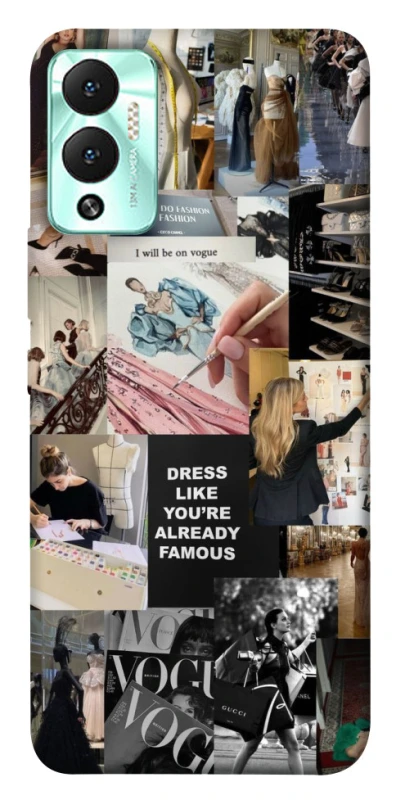 Чохол на Infinix Hot 12 Play Fashion collage ver.11 фото 1 з 1