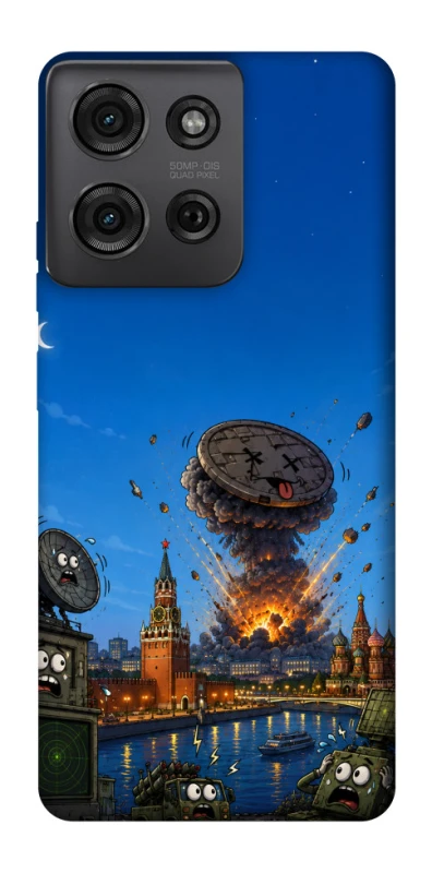 Чохол на Motorola Moto G75 Moscow never sleeps ver.8 фото 1 з 1