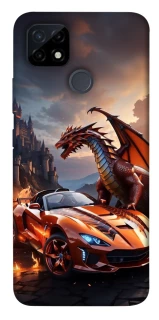 Чохол на Realme C25Y Сar and dragon фото 1 з 1