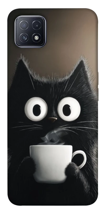 Чехол на Oppo A73 morning cat фото 1 из 1