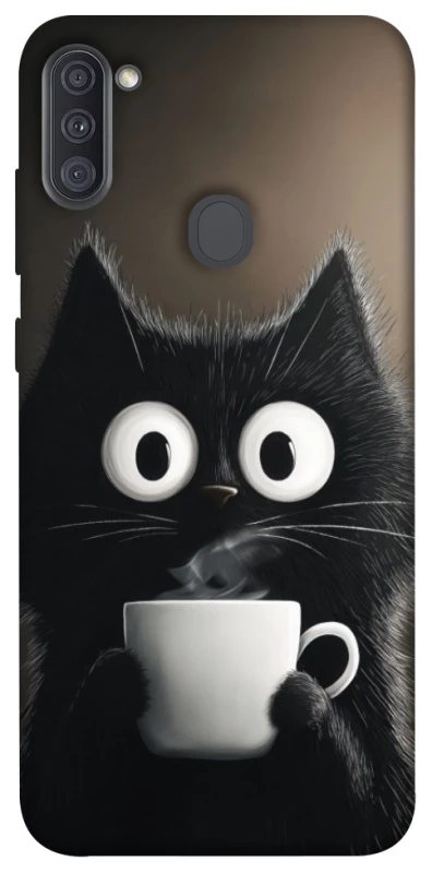 Чохол на Samsung Galaxy A11 morning cat фото 1 з 1
