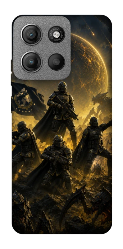 Чохол на Motorola Moto G15 4G HELLDIVERS ver.2 фото 1 з 1
