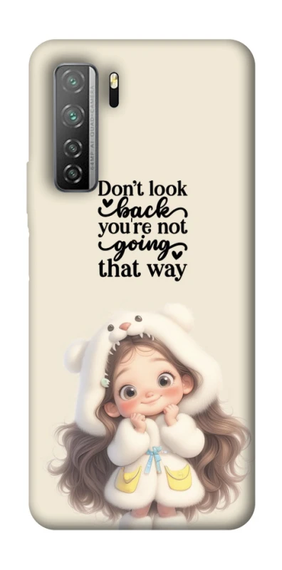 Чохол на Huawei Nova 7 SE Don't look back фото 1 з 1