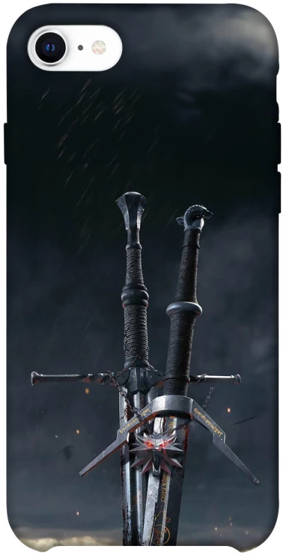 Чохол на Apple iPhone SE (2020) Мечі Ведьмака фото 1 з 1