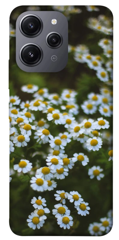 Чехол на Xiaomi Redmi 12 Ромашки v13 фото 1 из 1