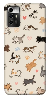 Чохол на ZTE Blade A72 Cat style ver.2 фото 1 з 1