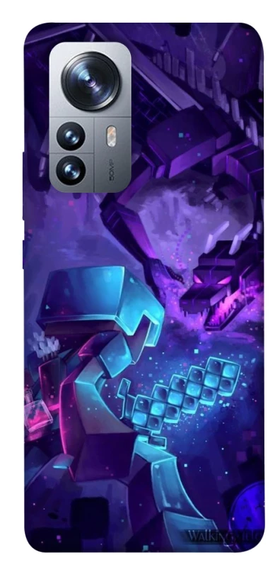 Чохол на Xiaomi 12 / 12X Minecraft dragon фото 1 з 1