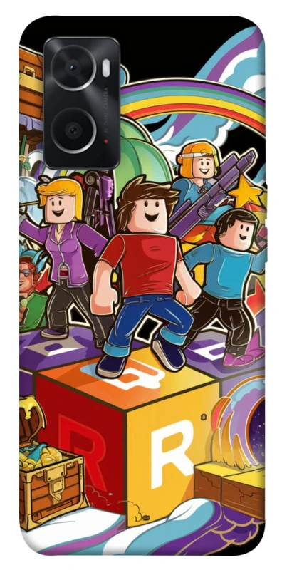Чохол на Oppo A76 4G Roblox family фото 1 з 1