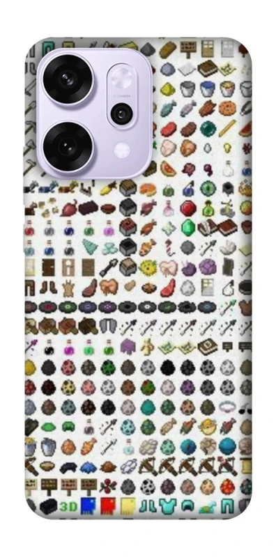 Чохол на Oppo Reno 14 Pro Minecraft v2 фото 1 з 1