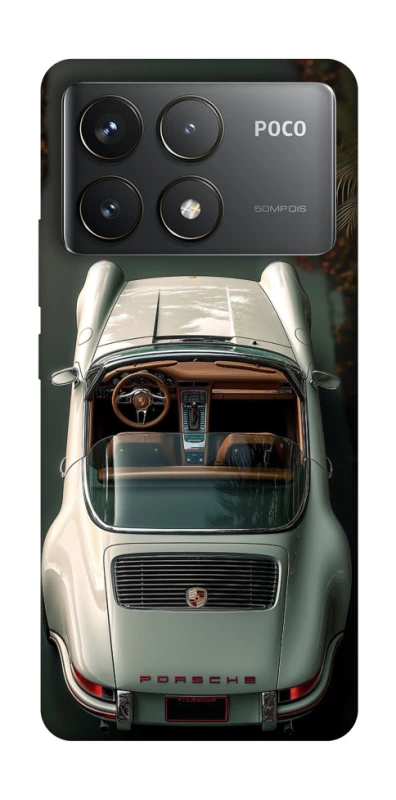 Чохол на Xiaomi Poco F6 Pro White porsche фото 1 з 1