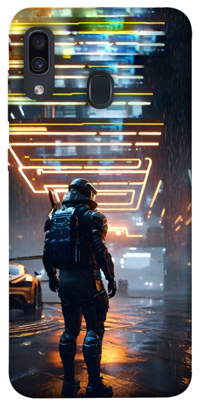Чохол на Samsung Galaxy A20 / A30 Cyber character фото 1 з 1