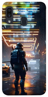 Чехол на Samsung Galaxy A20 / A30 Cyber character фото 1 из 1