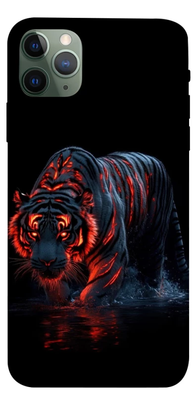 Чохол на Apple iPhone 11 Pro Max (6.5") fire tiger фото 1 з 1