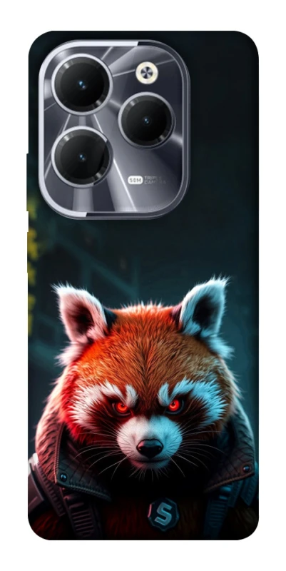 Чохол на Infinix Hot 40 Cyber Red Panda фото 1 з 1