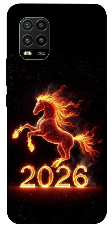 Чохол на Xiaomi Mi 10 Lite Red Fire Horse ver.1 фото 1 з 1