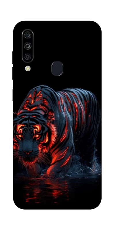 Чехол на ZTE Blade A7 (2020) fire tiger фото 1 из 1