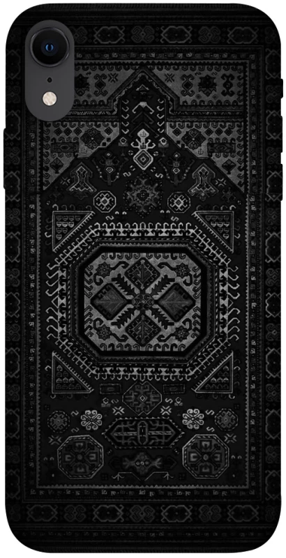 Чехол на Apple iPhone XR (6.1") Черный ковер фото 1 из 1