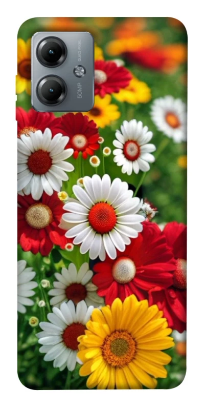 Чохол на Motorola Moto G14 Flowers v11 фото 1 з 1