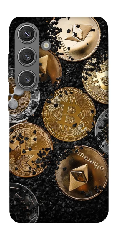 Чехол на Samsung Galaxy S24 Many coins v2 фото 1 из 1