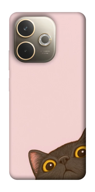 Чехол на Oppo A5 Pro 4G Peeping cat фото 1 из 1